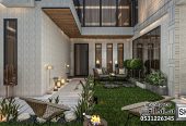 تصميم و تنفيذ لاندسكيب فلل و قصور في الباحة