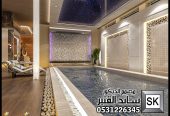 تصميم و تنفيذ ديكور داخلي قبو ترفيهي فاخر في الرياض