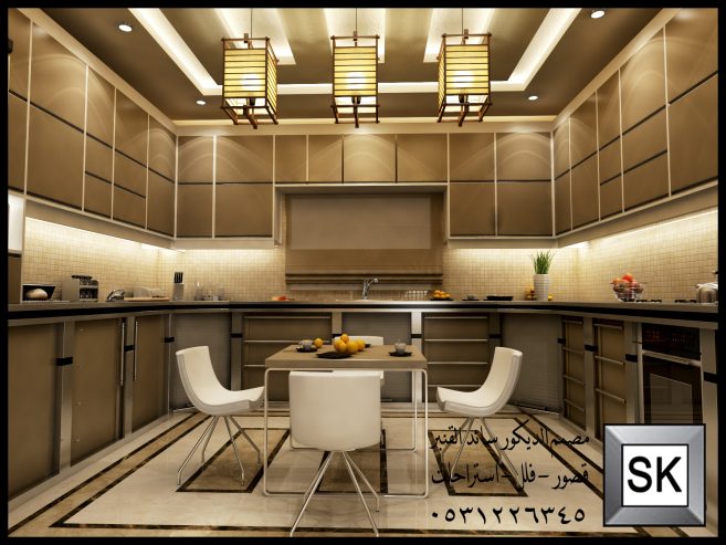 تصميم و تنفيذ ديكور داخلي فاخر في الرياض