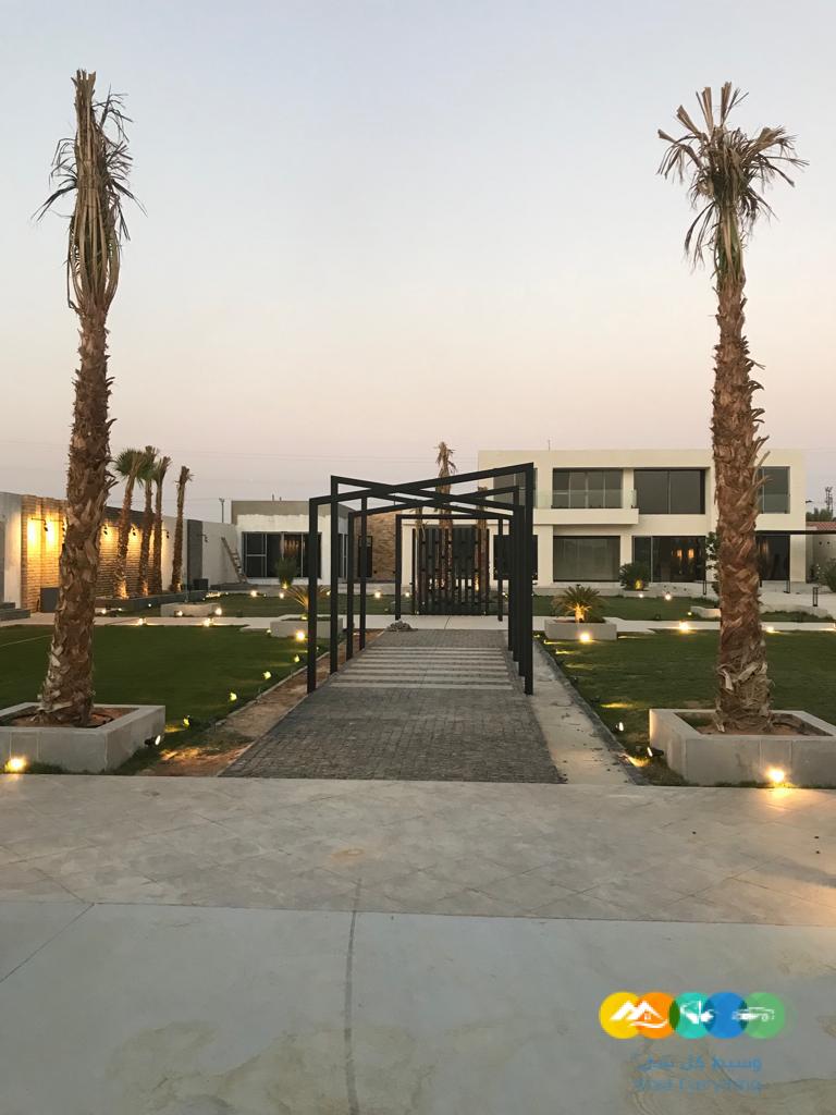 تنفيذ لاندسكيب مزارع و إستراحات فخمة مع تصميم مجاني