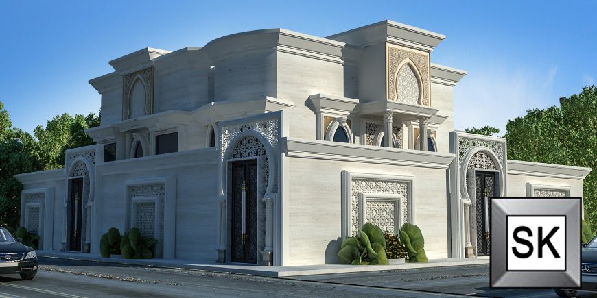 واجهات أندلسية و إسلامية فخمة في الرياض