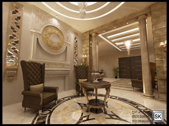 تصميم و تنفيذ مجالس رجال و مجالس تساء و صالات و غرف نوم
