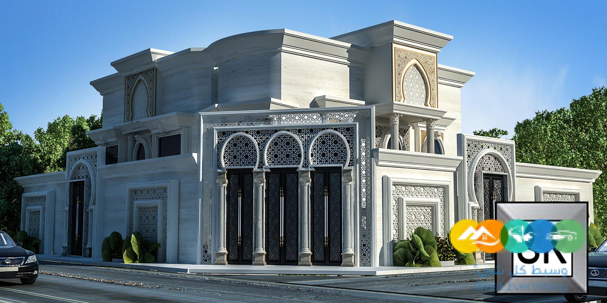 واجهات أندلسية و إسلامية فخمة في الرياض