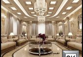 تصميم و تنفيذ ديكور مجالس رجال و مجالس نساء و صالات