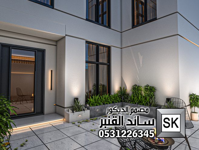 تصميم و تنفيذ لاندسكيب و حدائق منزلية فخمة في الرياض