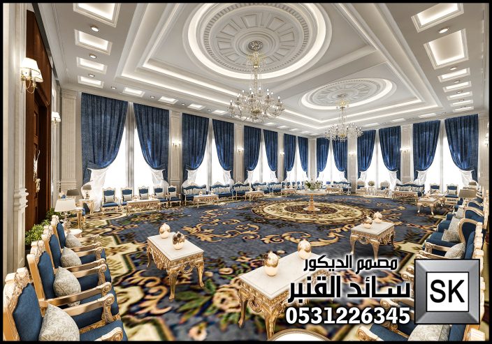 تصميم و تنفيذ مجالس ضيافة رجال فاخر في الرياض