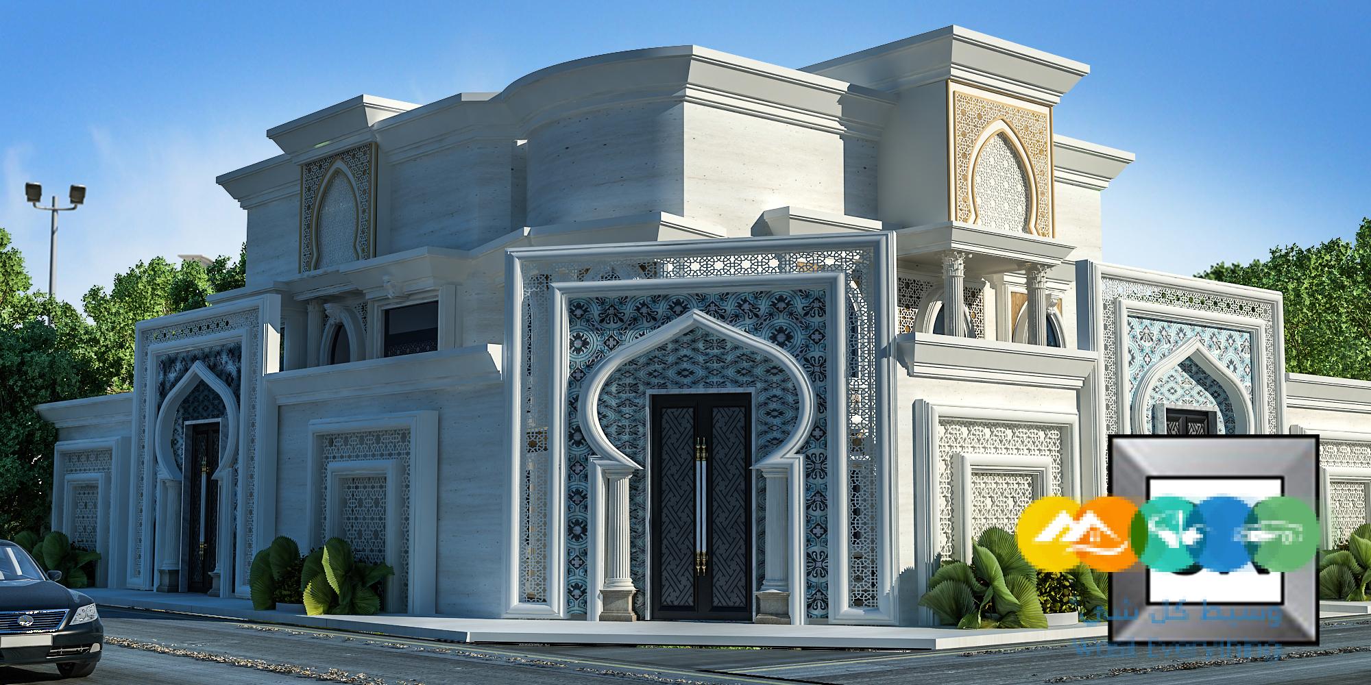 واجهات أندلسية و إسلامية فخمة في الرياض