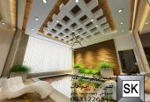 تصميم و تنفيذ ديكور داخلي قبو ترفيهي فاخر في الرياض