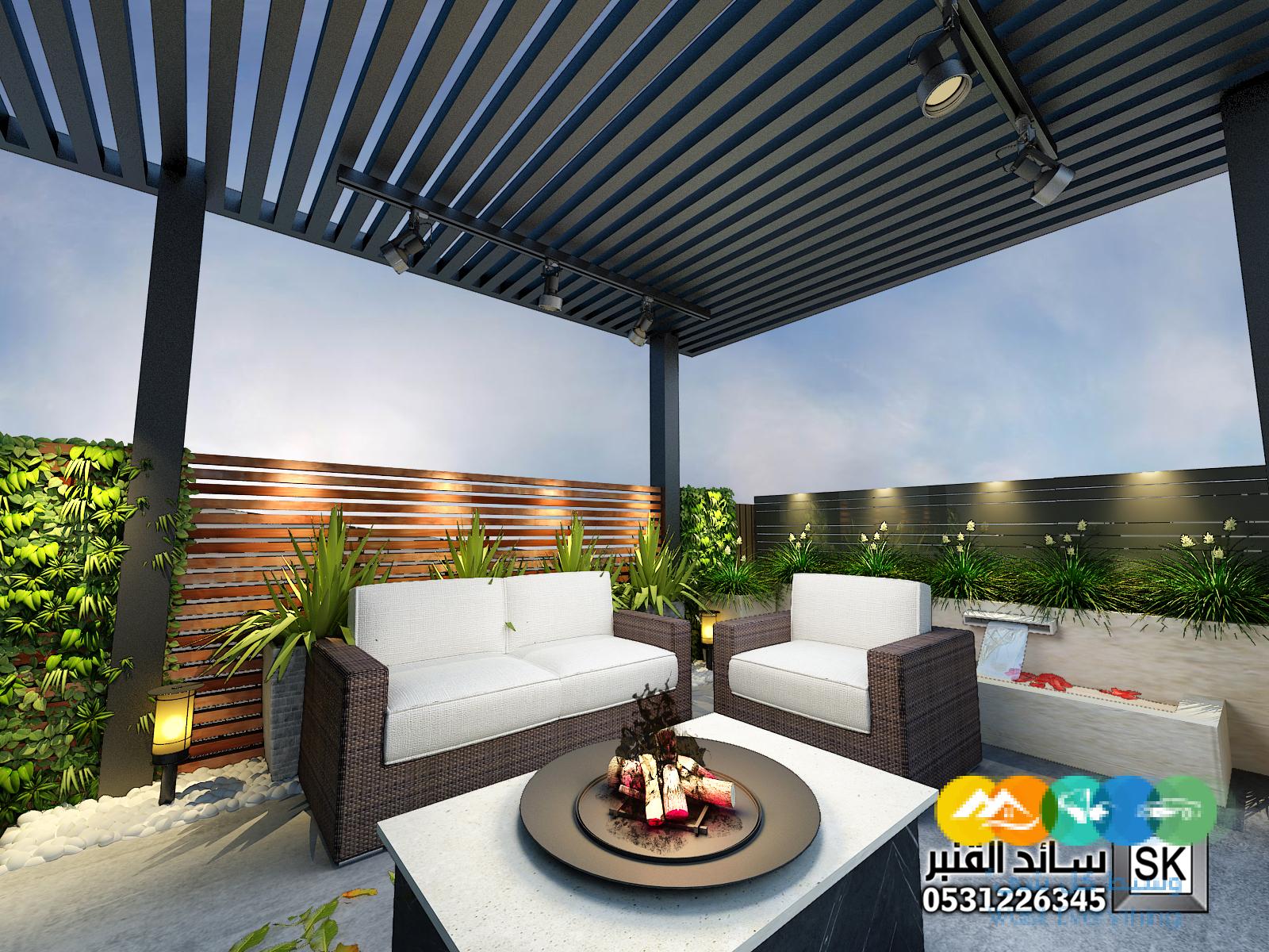 ترميم و تطوير لاندسكيب فلل و قصور و عمائر في الرياض