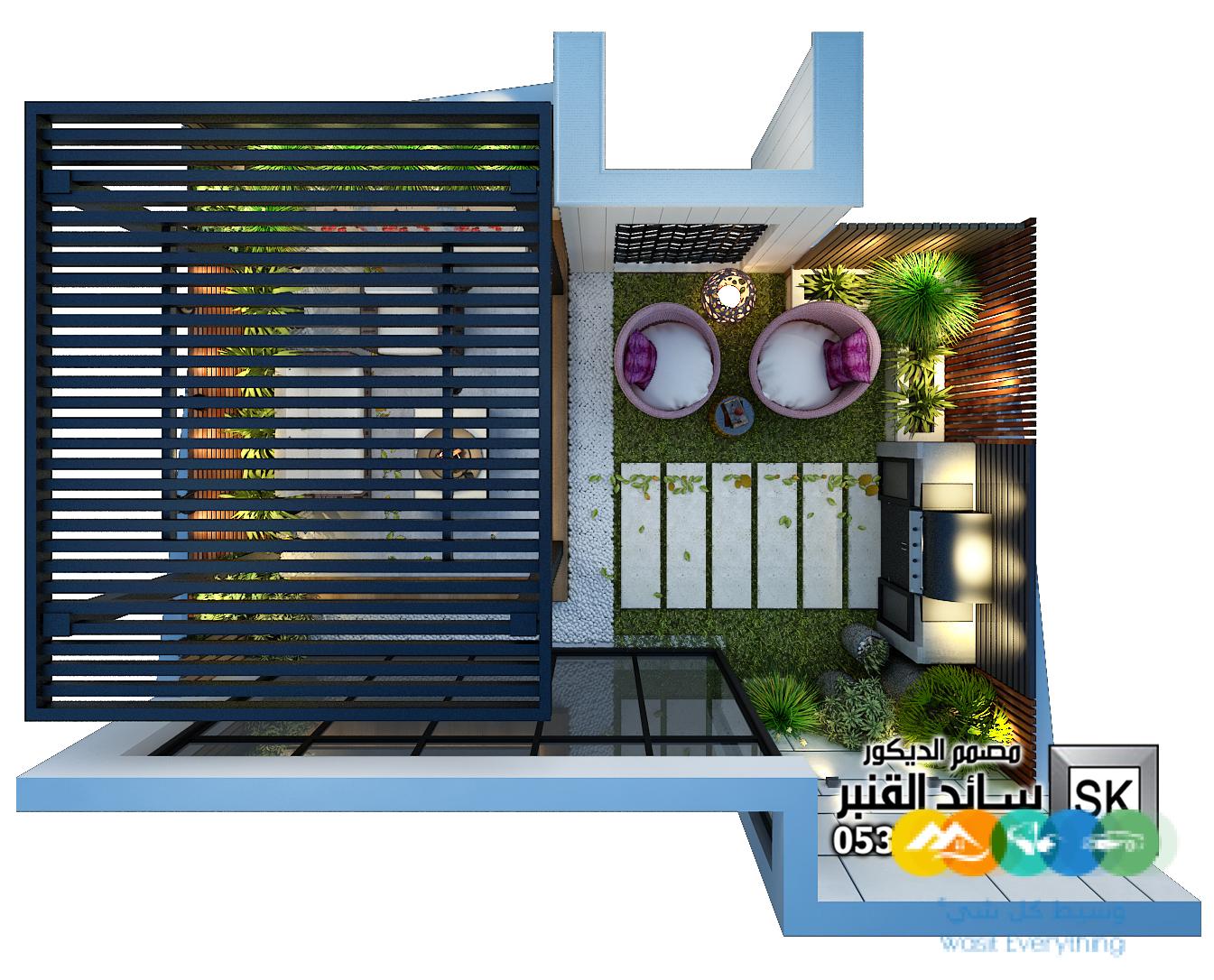 ترميم و تطوير لاندسكيب فلل و قصور و عمائر في الرياض