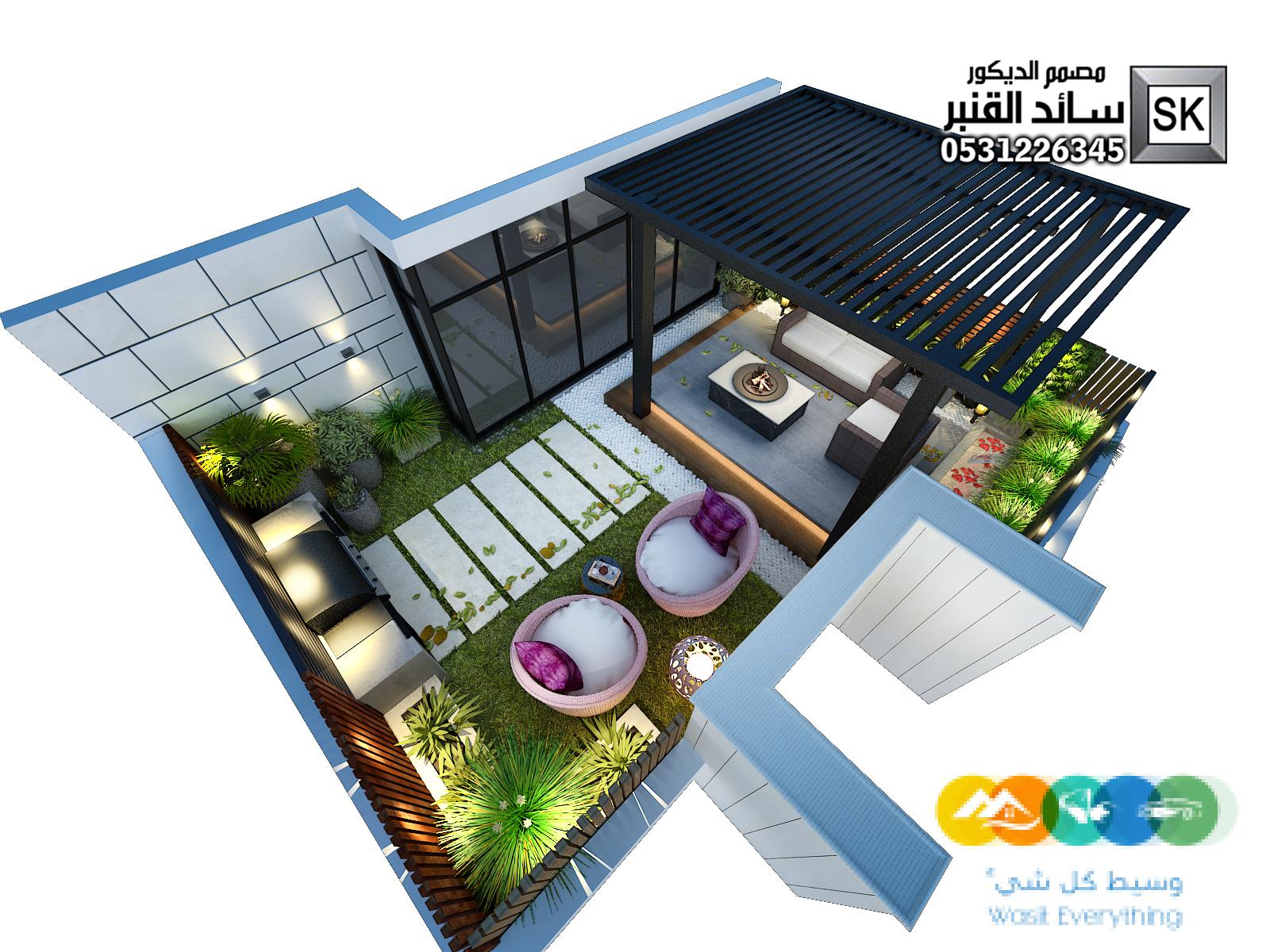 ترميم و تطوير لاندسكيب فلل و قصور و عمائر في الرياض