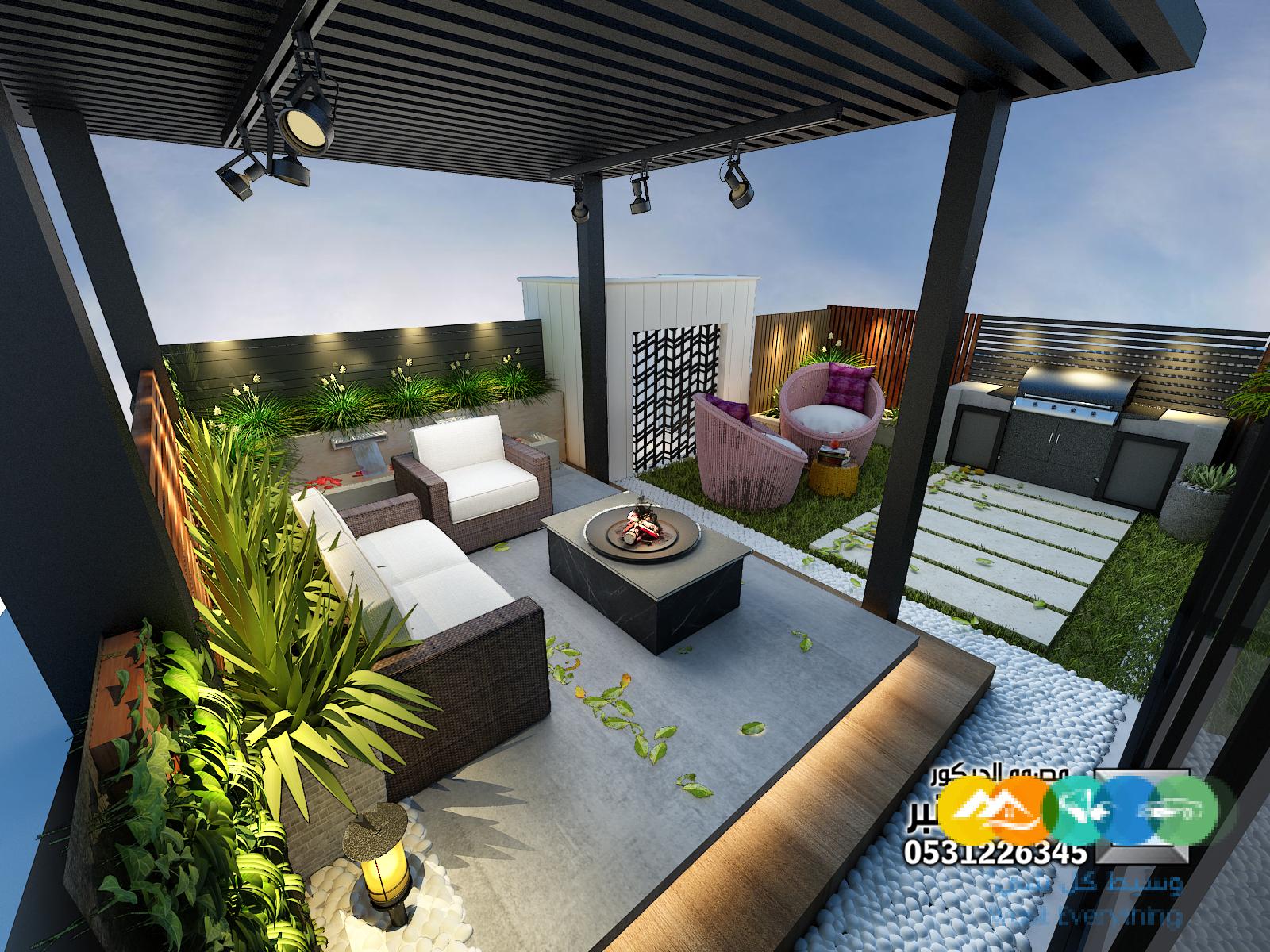 ترميم و تطوير لاندسكيب فلل و قصور و عمائر في الرياض