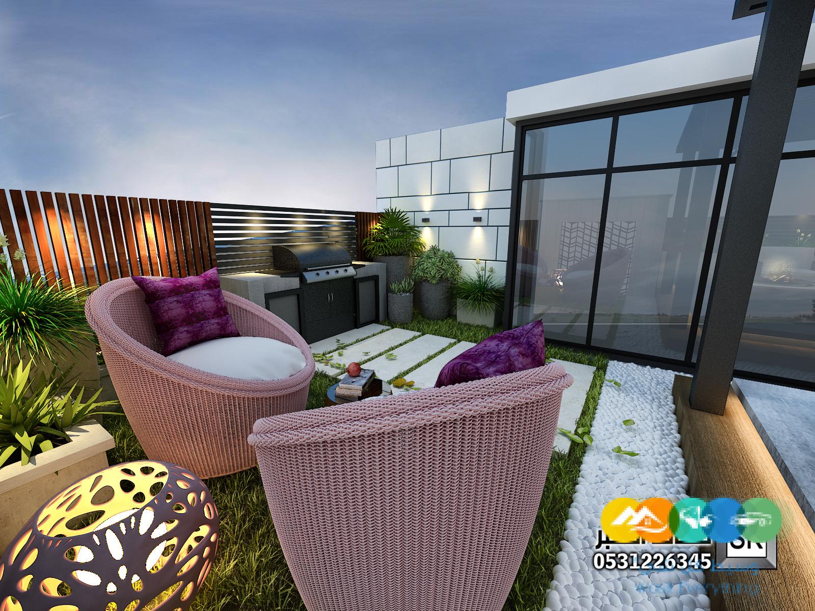 ترميم و تطوير لاندسكيب فلل و قصور و عمائر في الرياض