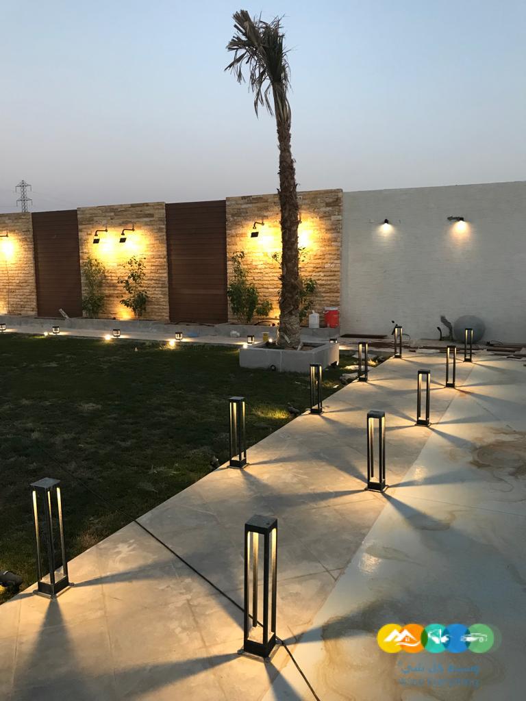 تنفيذ لاندسكيب مزارع و إستراحات فخمة مع تصميم مجاني