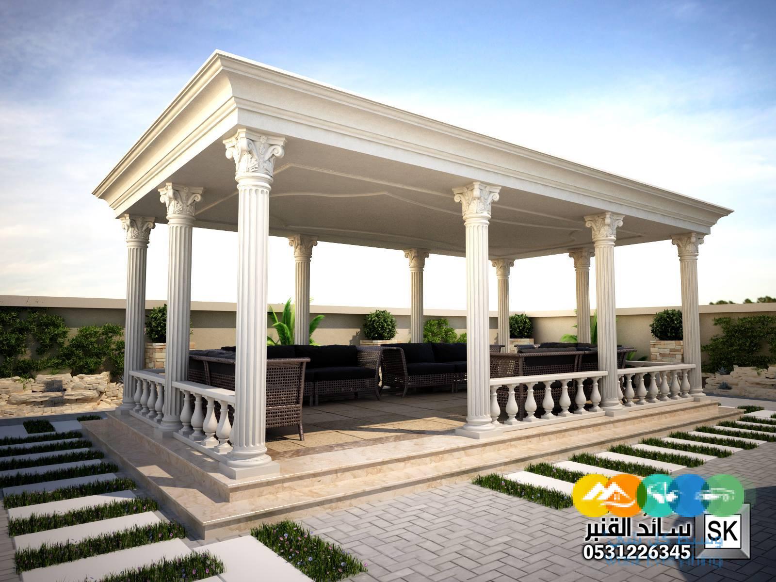 لاندسكيب قصور و فلل في جدة