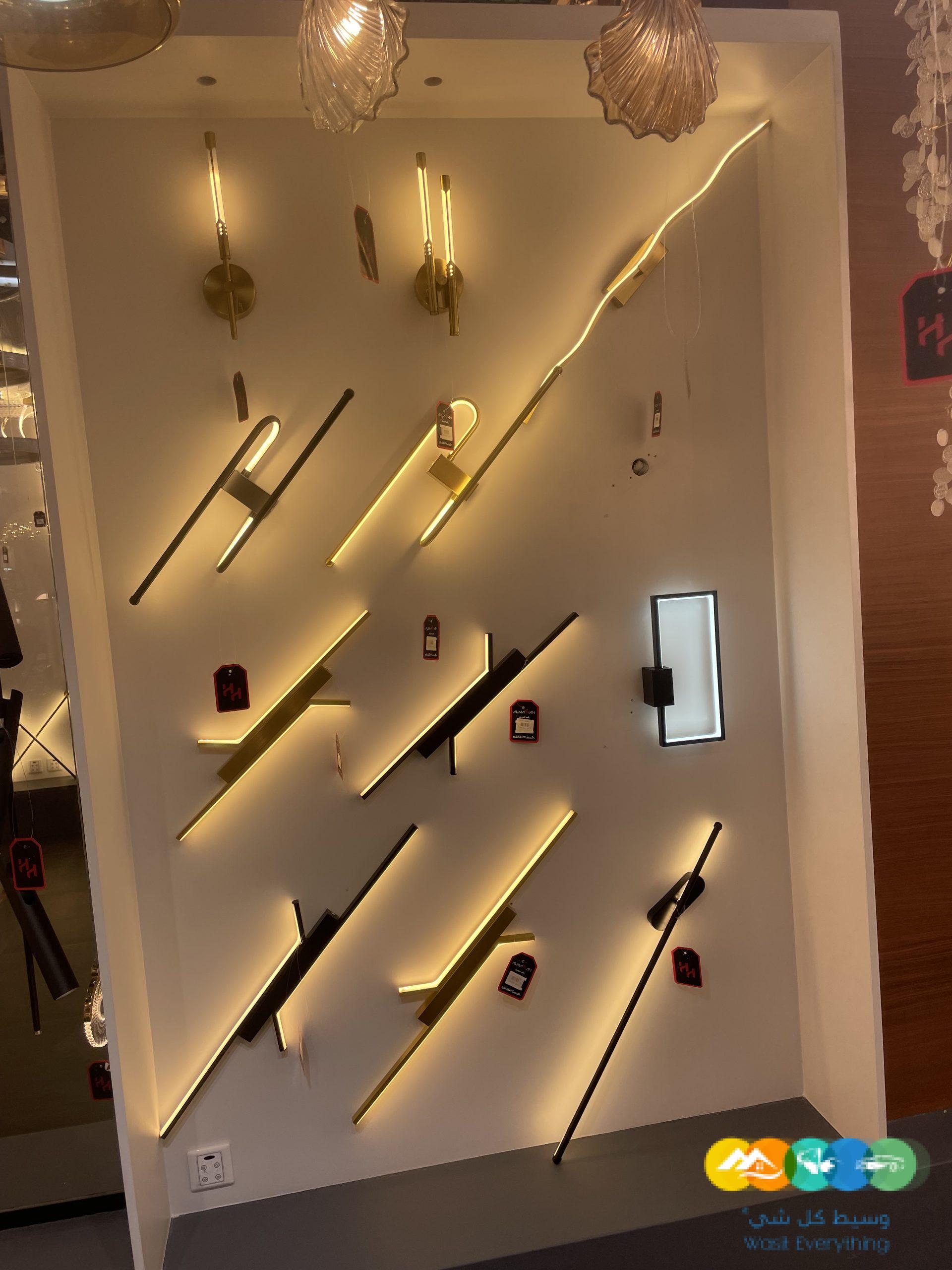 تنسيق و توزيع إنارة مغنتيك لايت و ستريب لايت بالرياض