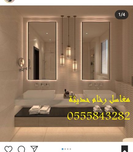 مغاسل رخام , تركيب وتفصيل مغاسل