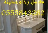 مغاسل رخام ، صور مغاسل حمامات امريكية جديدة