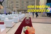 تنظيم وتأجير لوازم المناسبات