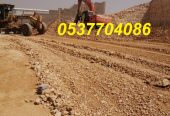 مقاول حفر و سفلتة طرق بالرياض 0537704086