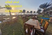 تأجير كنب ملكي كحلي و سكري,مظلات ,مكيفات دولاب