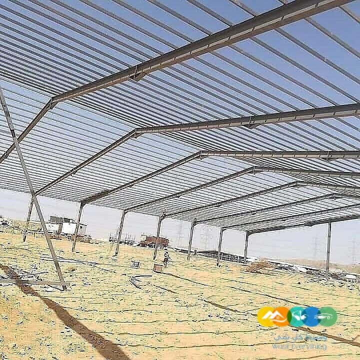 بناء حظائر الدواجن