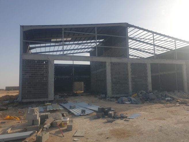 بناء هناجر ومستودعات