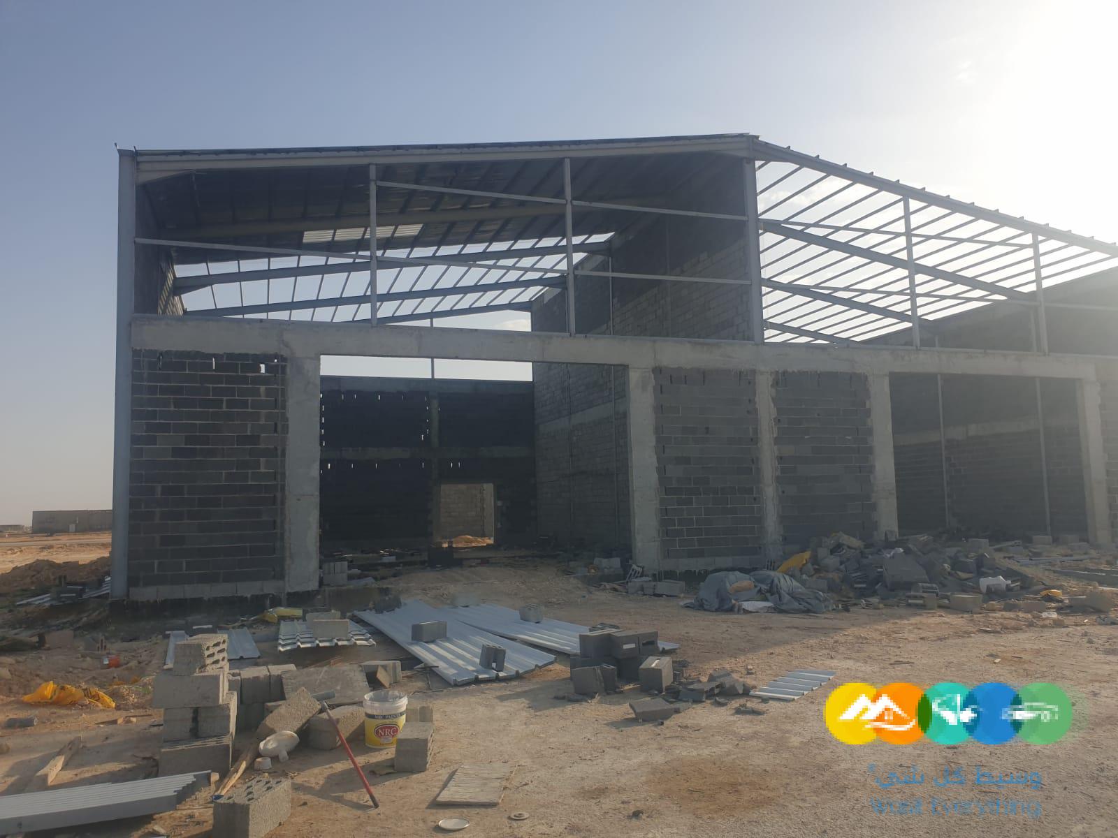 بناء هناجر ومستودعات