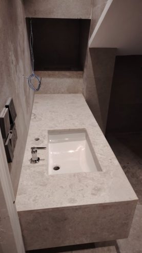 مغاسل رخام ، ديكورات حمامات فاخرة