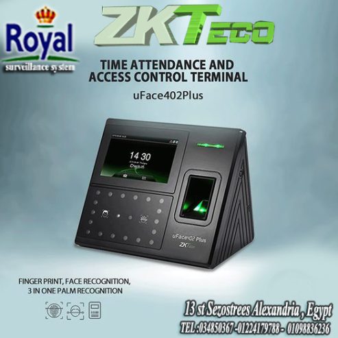 اجهزة حضور و انصراف في اسكندريةZKTeco – UFACE 402 للشرك