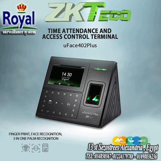 اجهزة حضور و انصراف في اسكندريةZKTeco – UFACE 402 للشرك