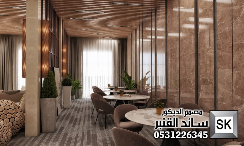 تصميم و تنفيذ فنادق و لوبي إستقبال و صالات أفراح فخمة