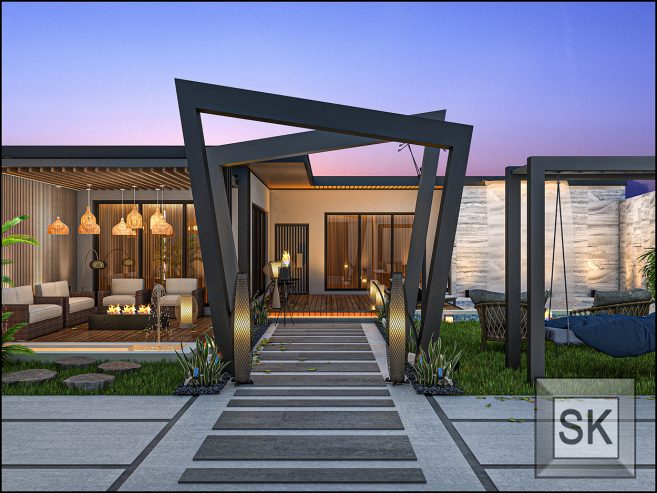 مصممة لاندسكيب في الرياض