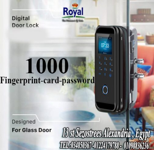 سمارت لوك للابواب الزجاج و السيكوريت في الاسكندرية glas