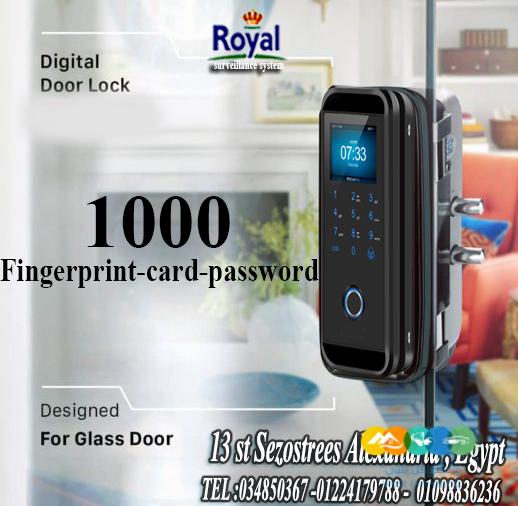 سمارت لوك للابواب الزجاج و السيكوريت في الاسكندرية glas