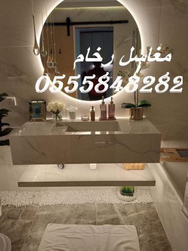 مغاسل رخام ، اجمل ديكورات مغاسل