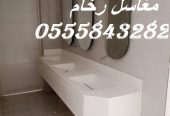 مغاسل رخام ، اجمل ديكورات مغاسل