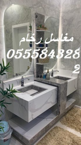 مغاسل رخام ، مغاسل حمامات شيك مغاسل كلاسيكية