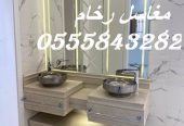 مغاسل رخام ، صور مغاسل حمامات امريكية جديدة