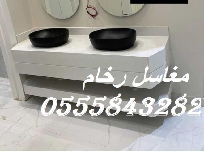 مغاسل رخام ، صور مغاسل حمامات امريكية جديدة