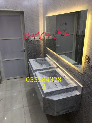 مغاسل رخام , صور مغاسل حمامات في الرياض