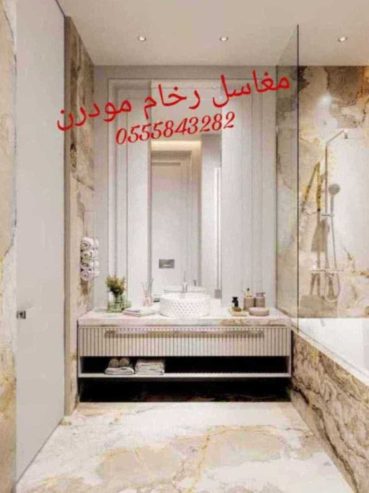 مغاسل رخام , صور ديكورات من الرخام
