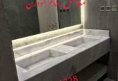 مغاسل رخام ، مغاسل حمامات مودرن ، غرف دش حديثة
