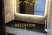 مغاسل رخام ، احدث صور مغاسل الحمامات الحديثة