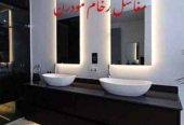 مغاسل رخام ، احدث صور مغاسل الحمامات الحديثة