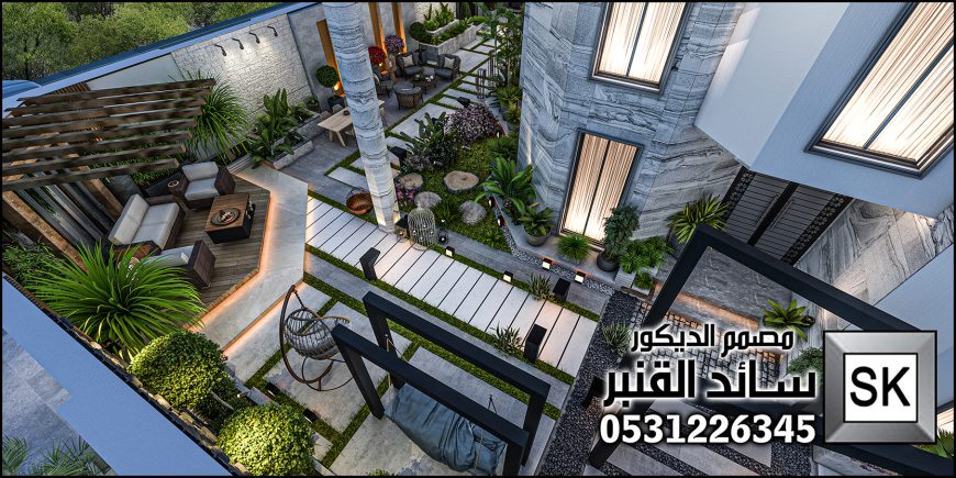 مصمم حدائق منزلي في الرياض