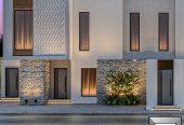 تصميم واجهات تاون هاوس على الطراز السلماني في الرياض