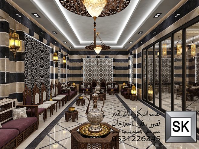 مجالس رجال دمشقية فخمة في الرياض
