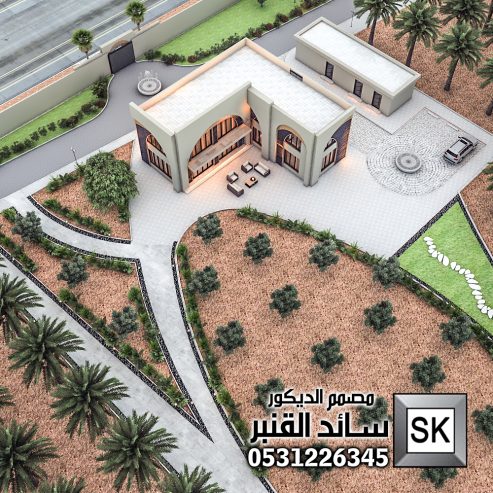 مصمم مزارع و إستراحات فاخرة في الرياض