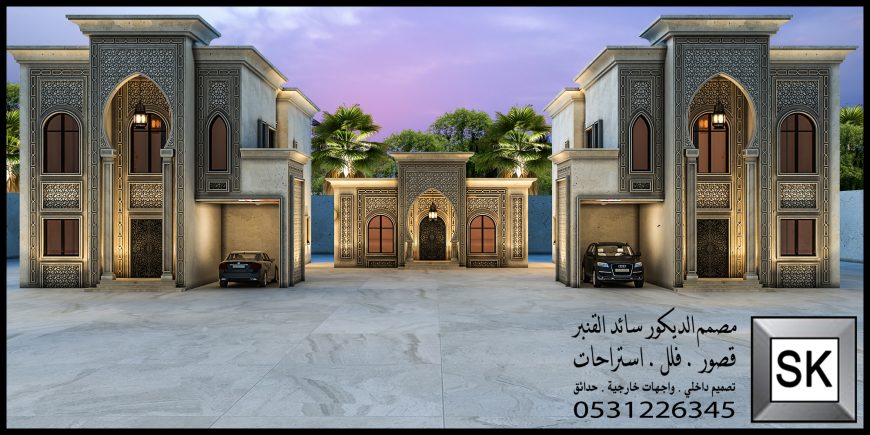 واجهات أندلسية فخمة في جدة